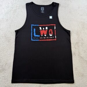 WWE LWO Tank Top Mens Medium Black Eddie Guerrero Latino World Order USA